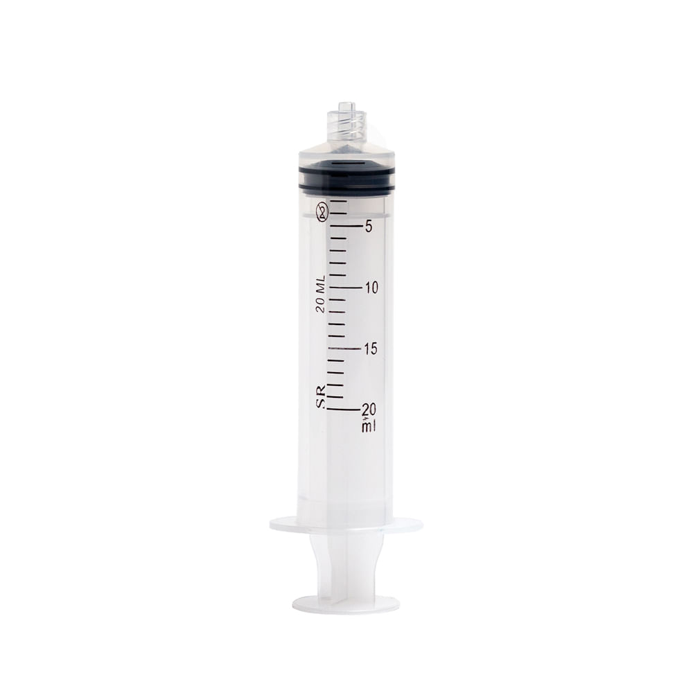 Seringa Descartável 20ml  Lock Sem Agulha - SR