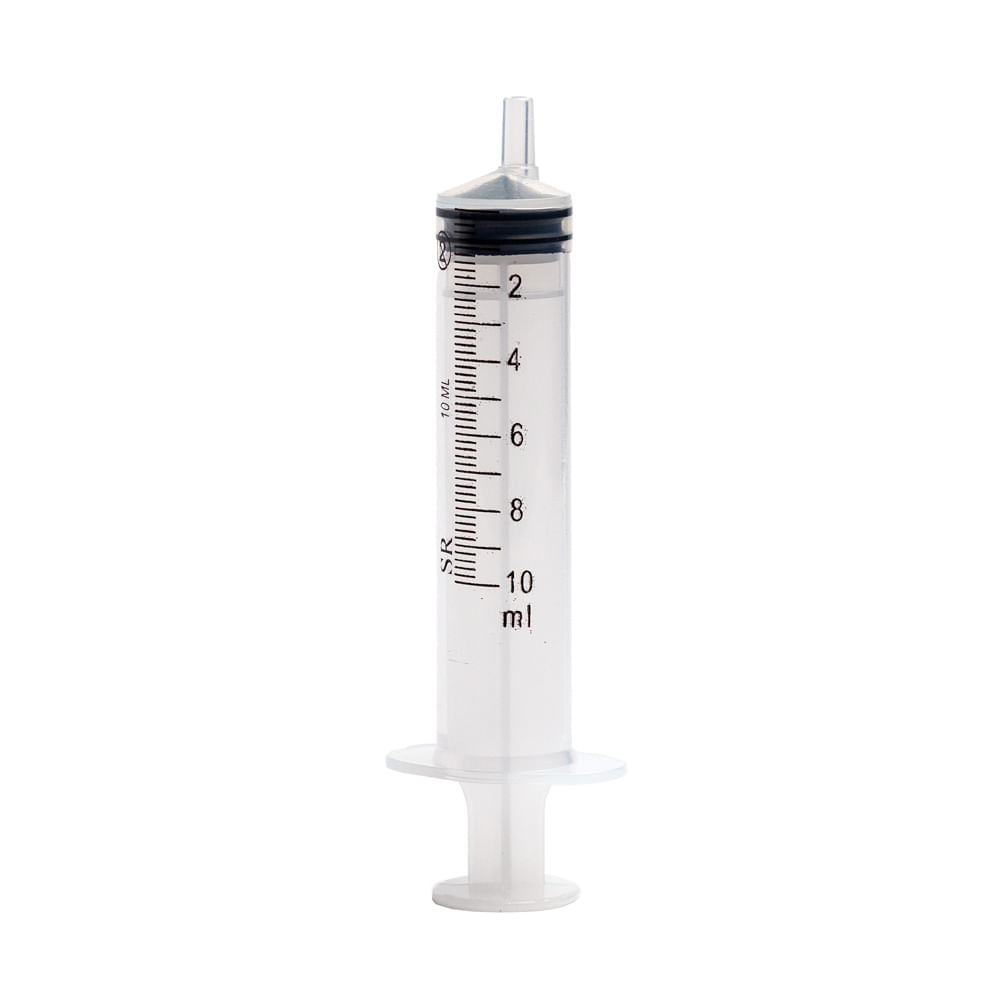 Seringa Luer Slip 10ml com Agulha 25 x 7mm - Caixa com 50 unidades