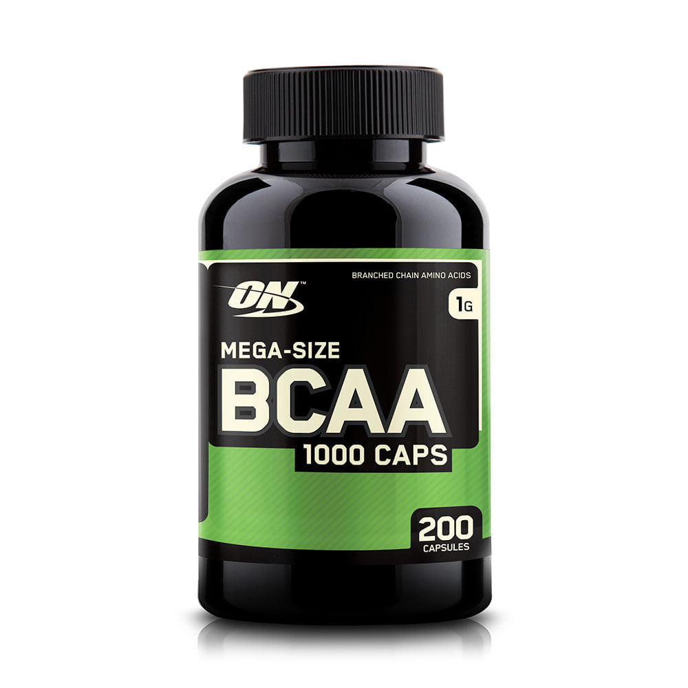 Bcaa 1000  Optimum Nutrition - Frasco com 200 Capsulas